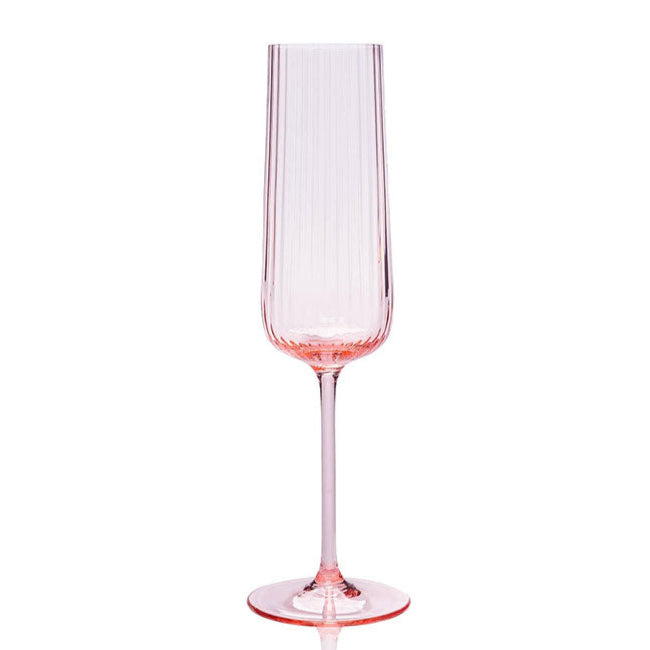 ANNA VON LIPA - Ripple Aperitif glass - Rosa (set of 2)