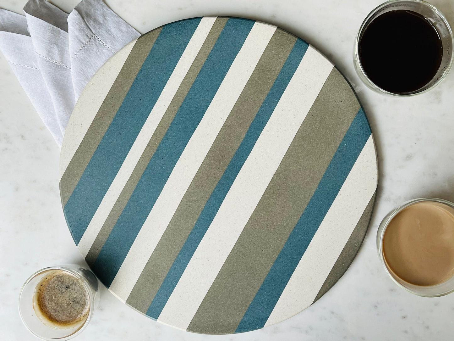 BLATT CHAYA - Mykonos round board