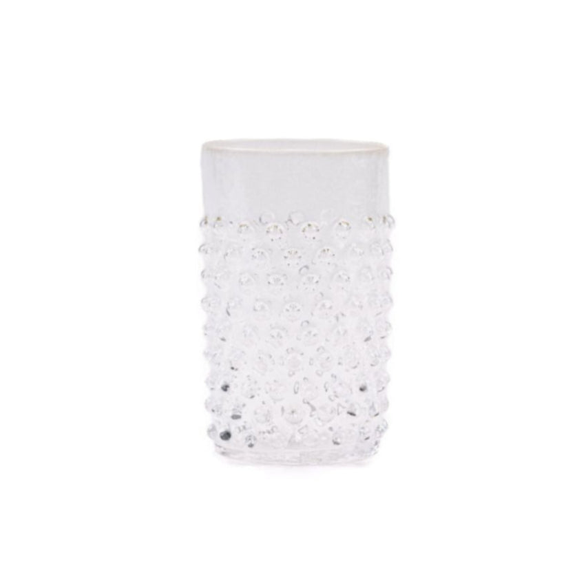 ANNA VON LIPA - Hobnail tumbler - Crystal (set of 6)