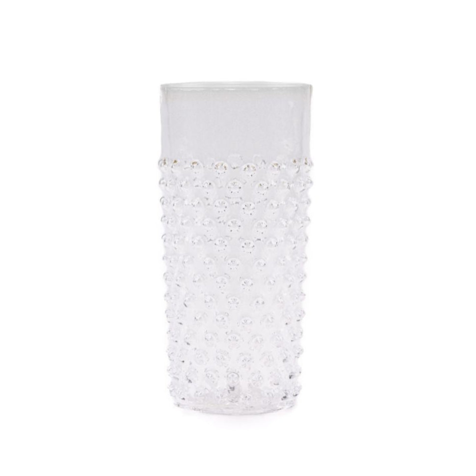 ANNA VON LIPA - Hobnail long drink - Crystal (set of 6)