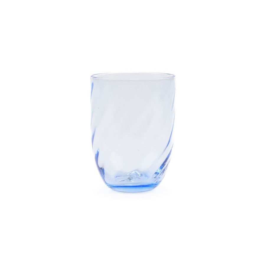 ANNA VON LIPA - Swirl tumbler - Light Blue (set of 6)
