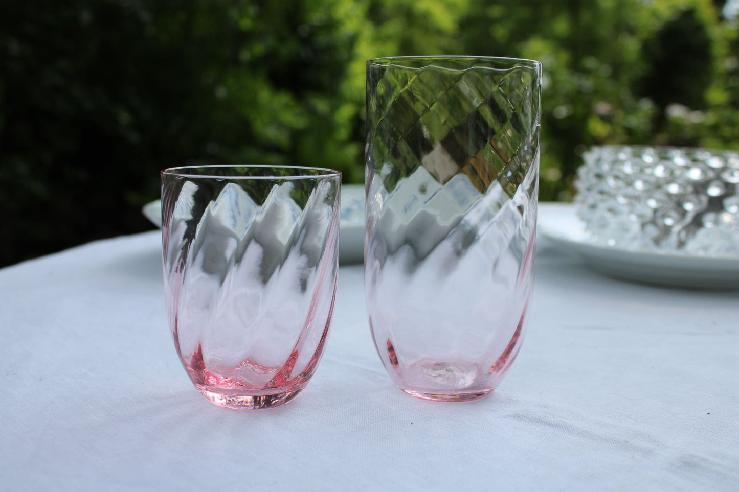 ANNA VON LIPA - Swirl tumbler - Rosa (set of 6)