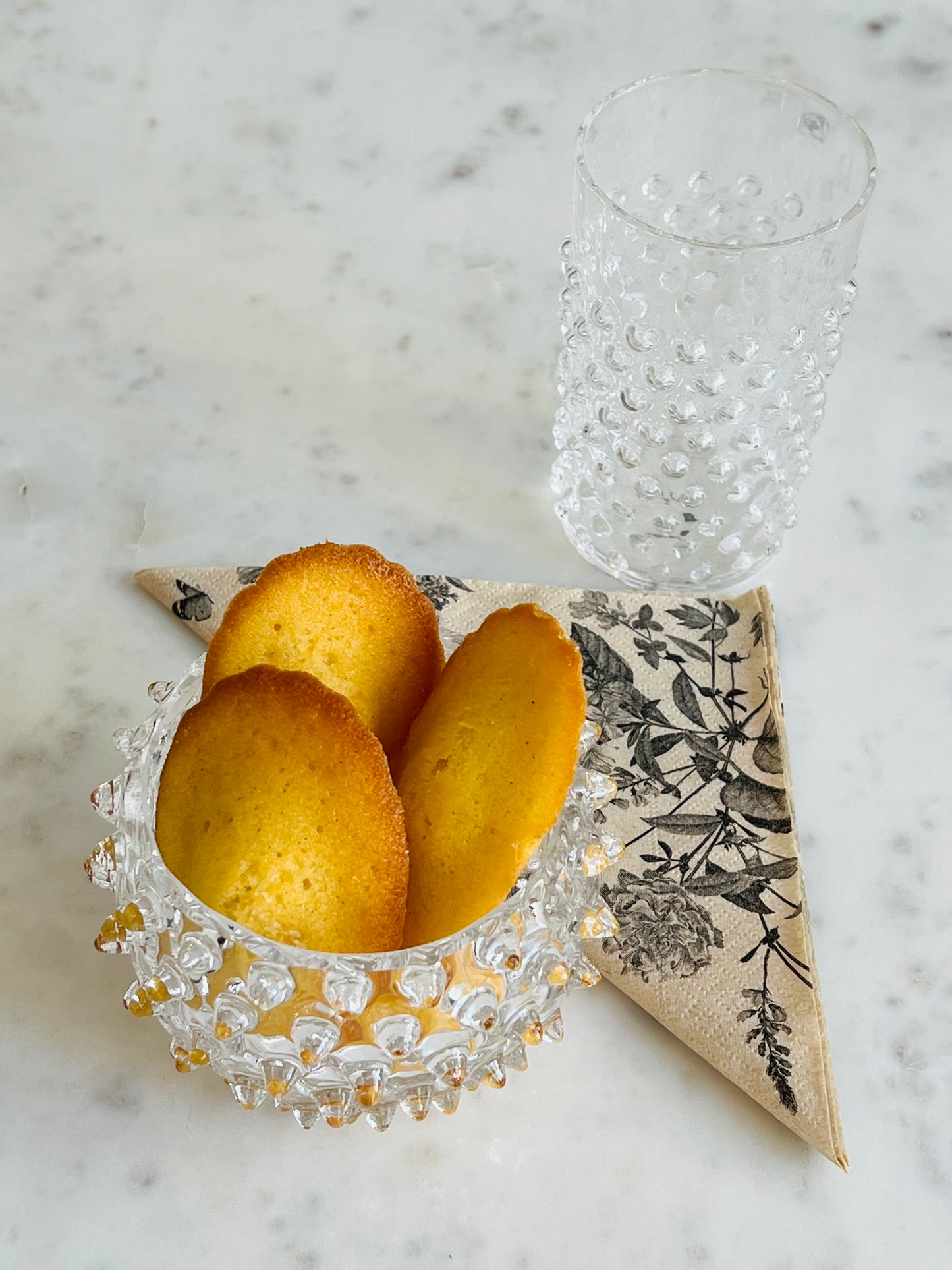 ANNA VON LIPA - Hobnail Tapas 11.5cm - Crystal (set of 4)