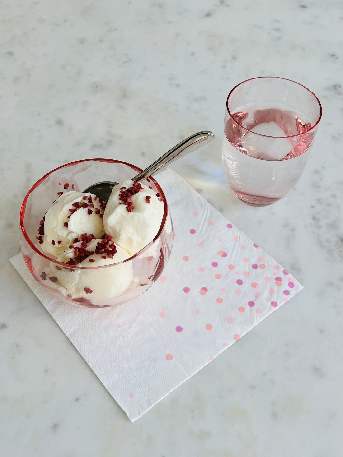 ANNA VON LIPA - Swirl bowl 11.5cm - Rosa (set of 4)