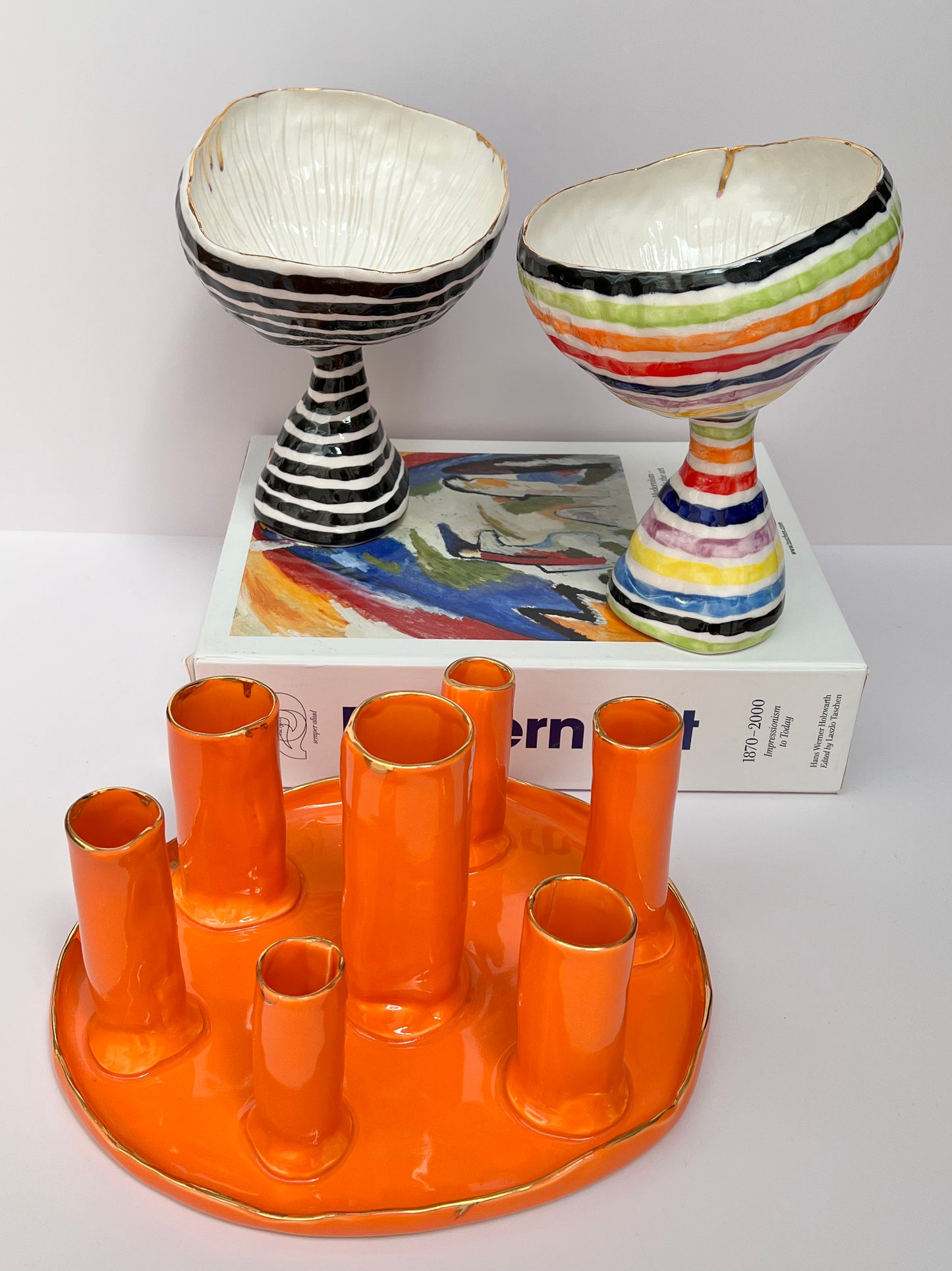 SOPHIA ROUILLARD - Multisolo Vase - Orange