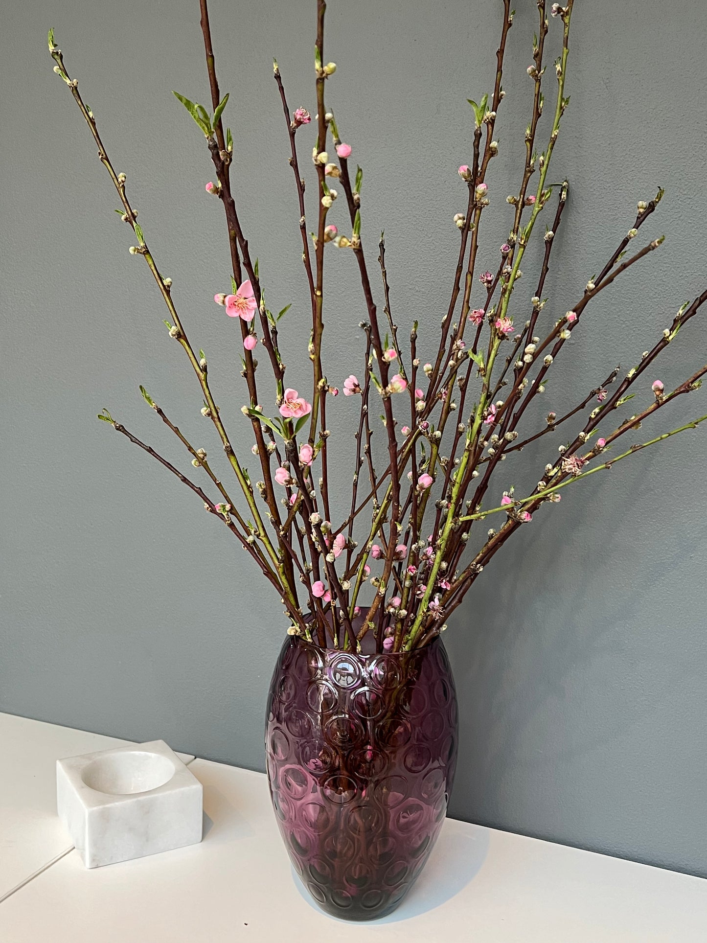 ANNA VON LIPA - Klimchi Kugel vase Tall - Violet
