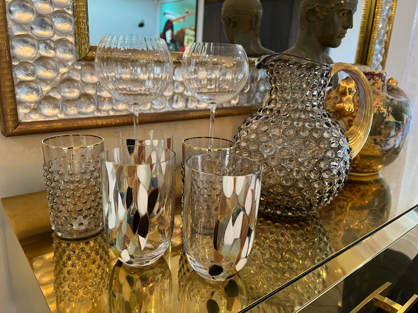 ANNA VON LIPA - Marble tumbler (set of 6)