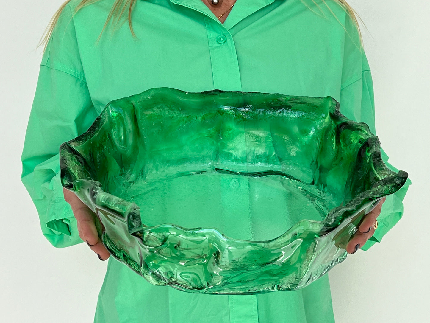 MEDUSA - Medium deep platter - Green