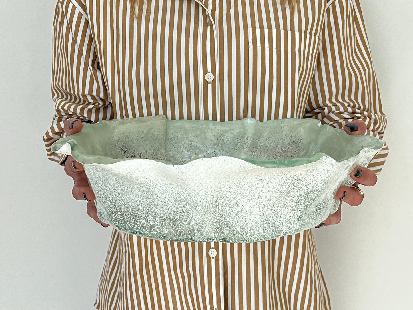 MEDUSA - Medium deep platter - White