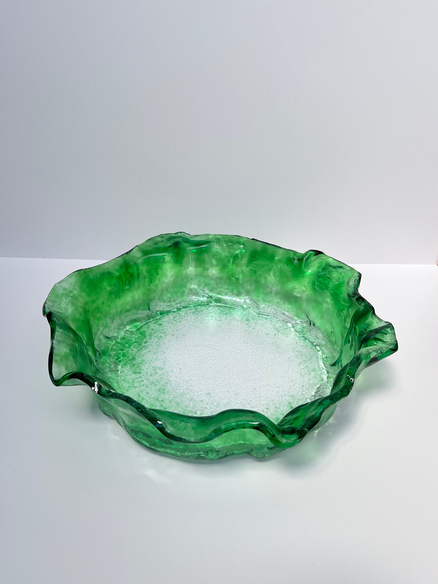 MEDUSA - Large deep platter - Green