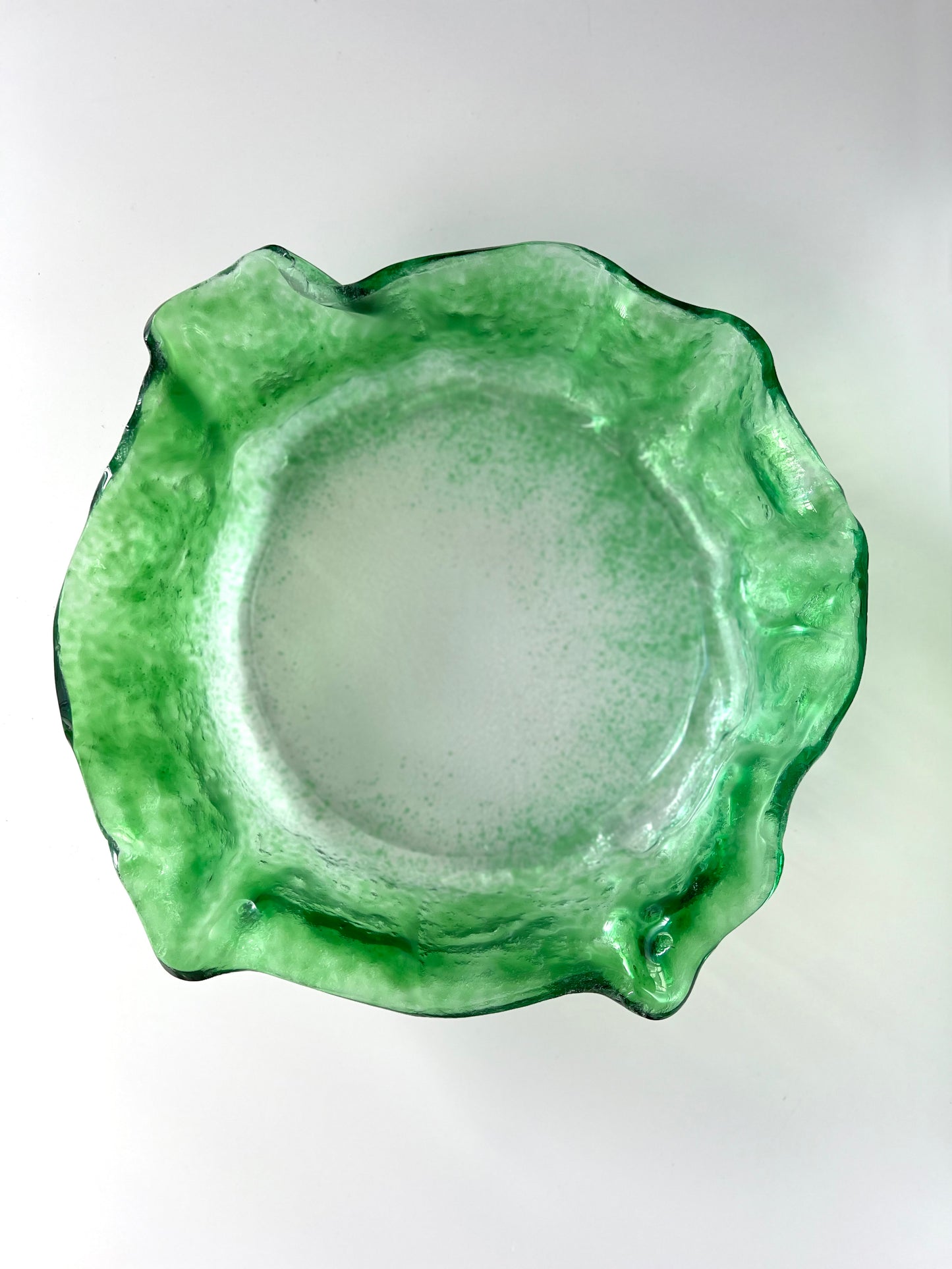 MEDUSA - Large deep platter - Green