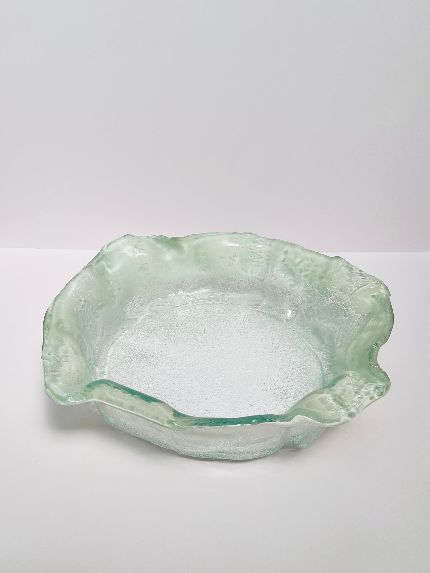 MEDUSA - Large deep platter - White