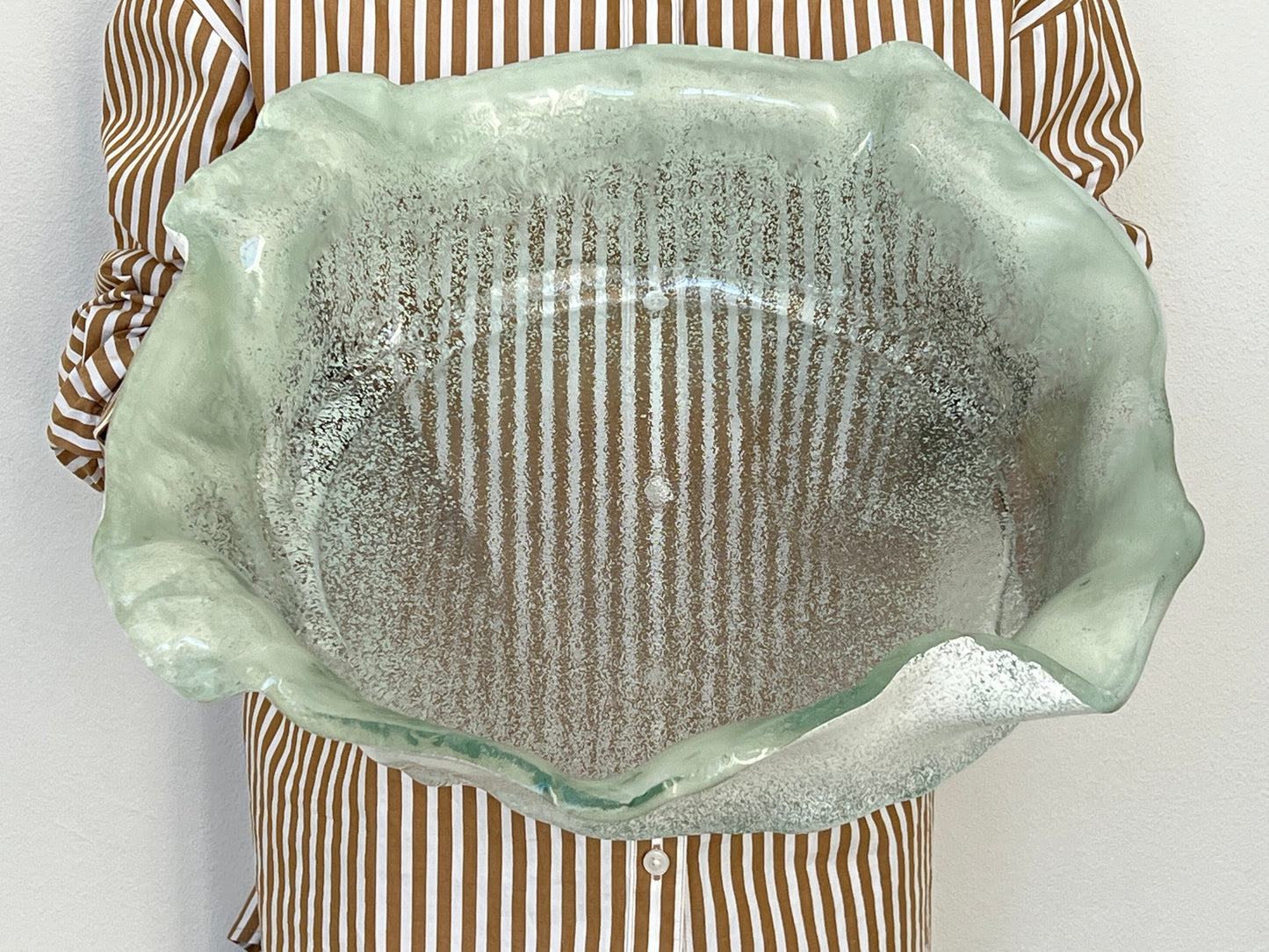 MEDUSA - Large deep platter - White