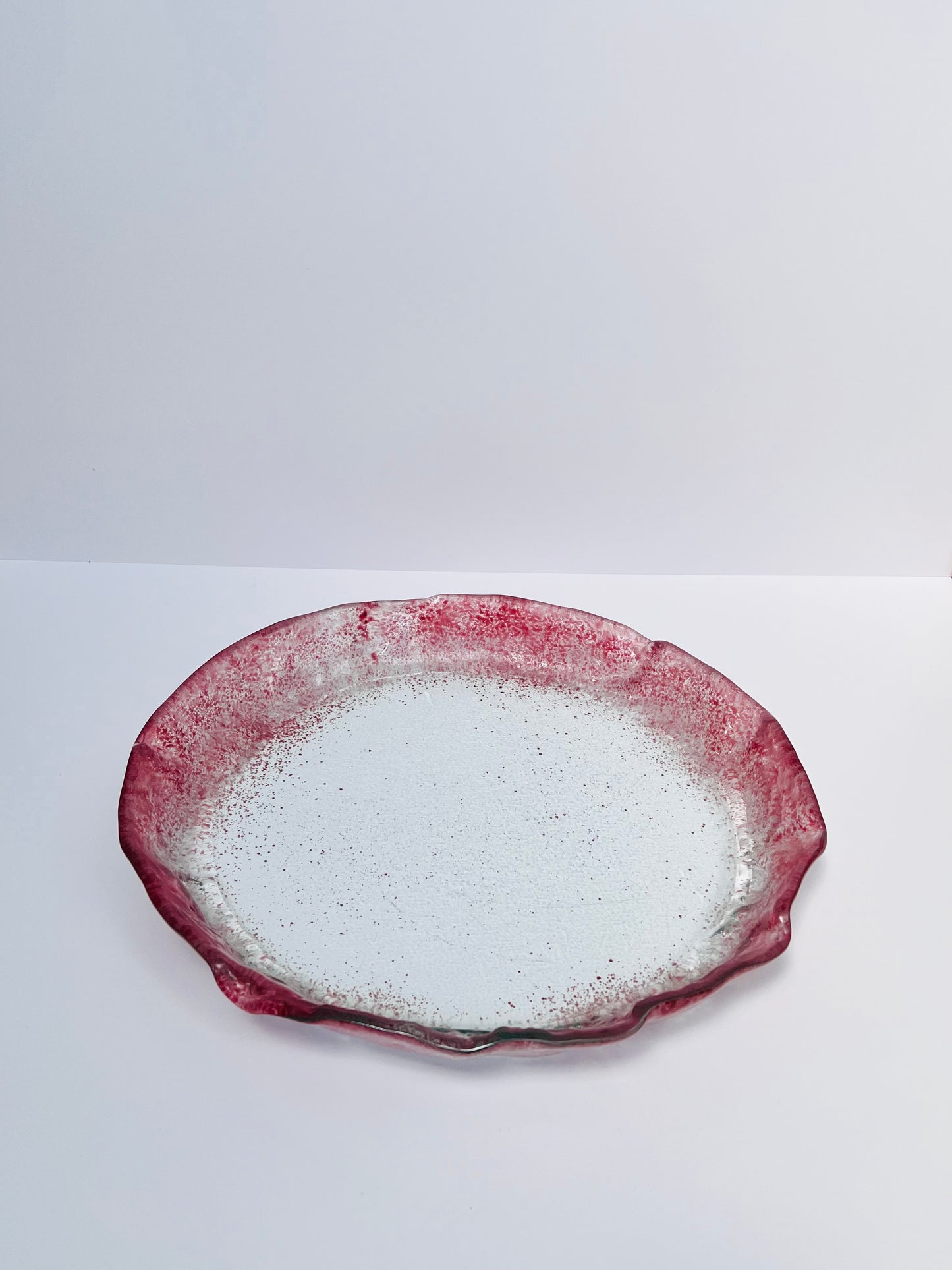 MEDUSA - Medium shallow platter - Pink
