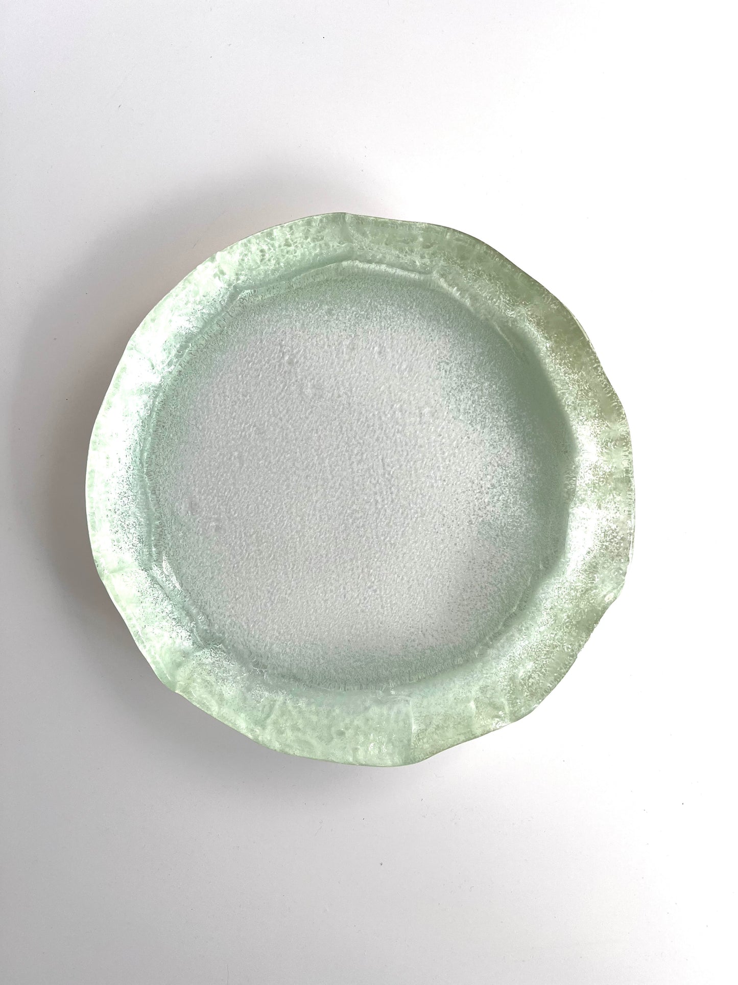 MEDUSA - Medium shallow platter - White