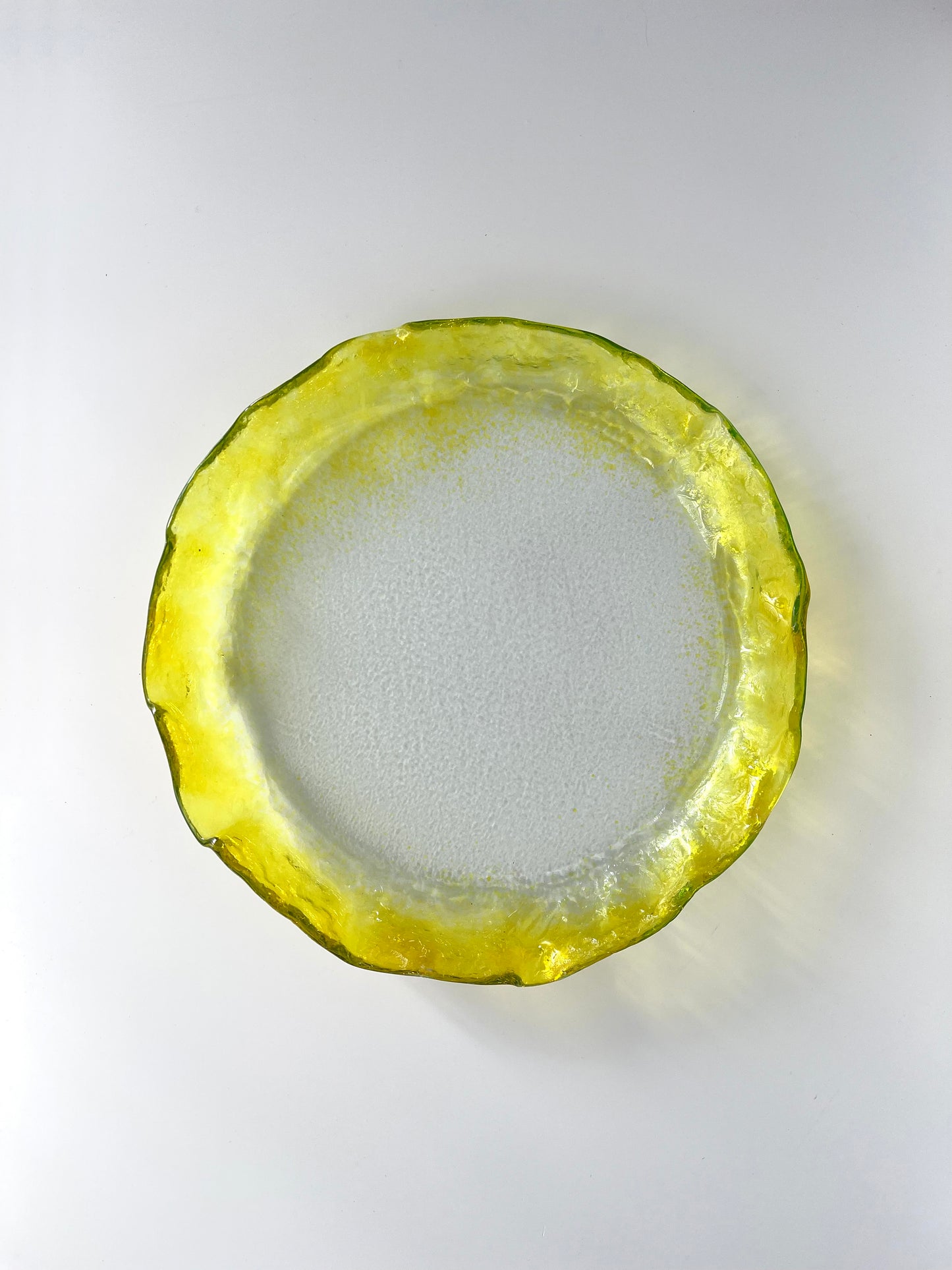 MEDUSA - Medium shallow platter - Blue