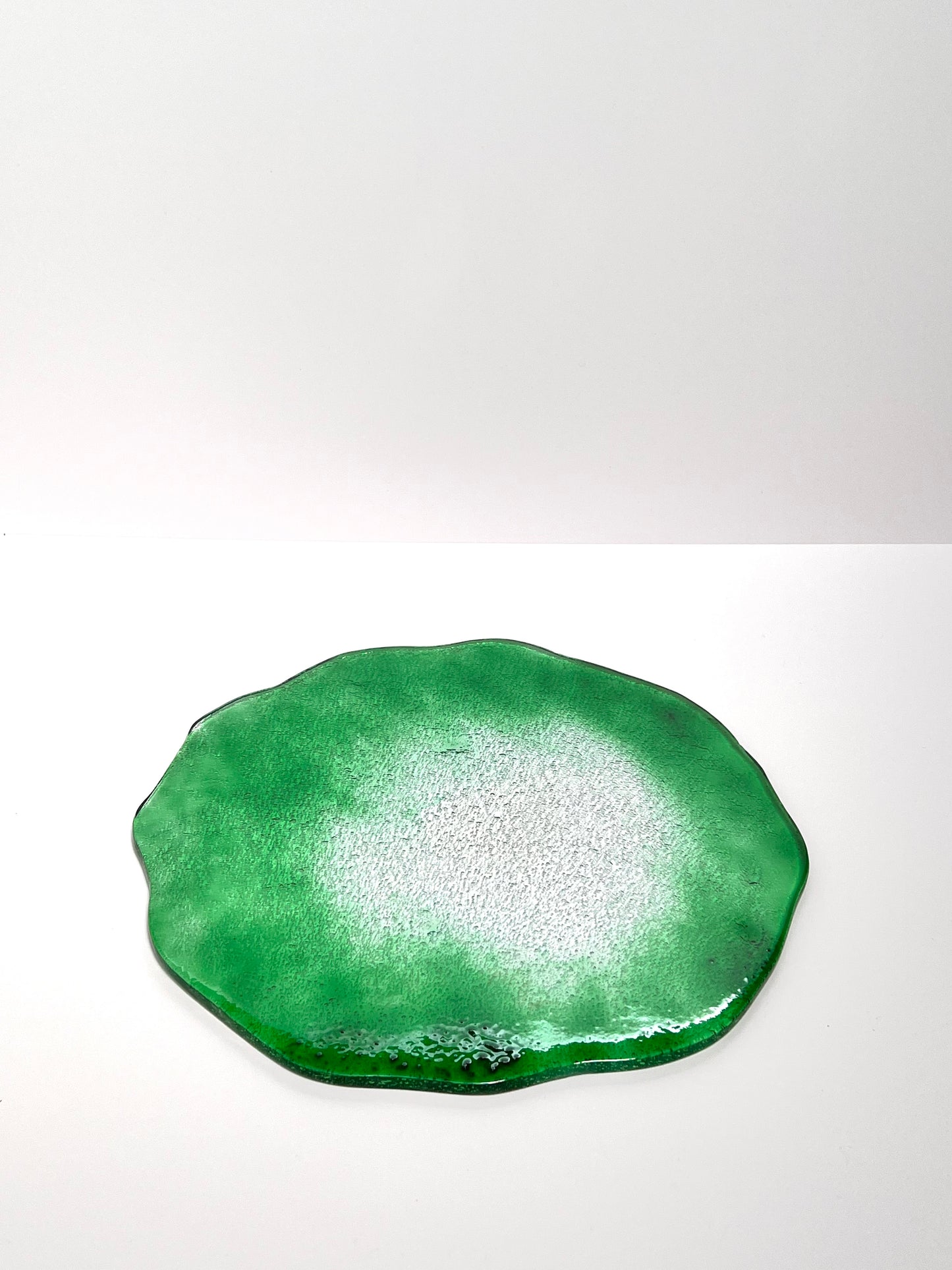 MEDUSA - Glass tray - Green