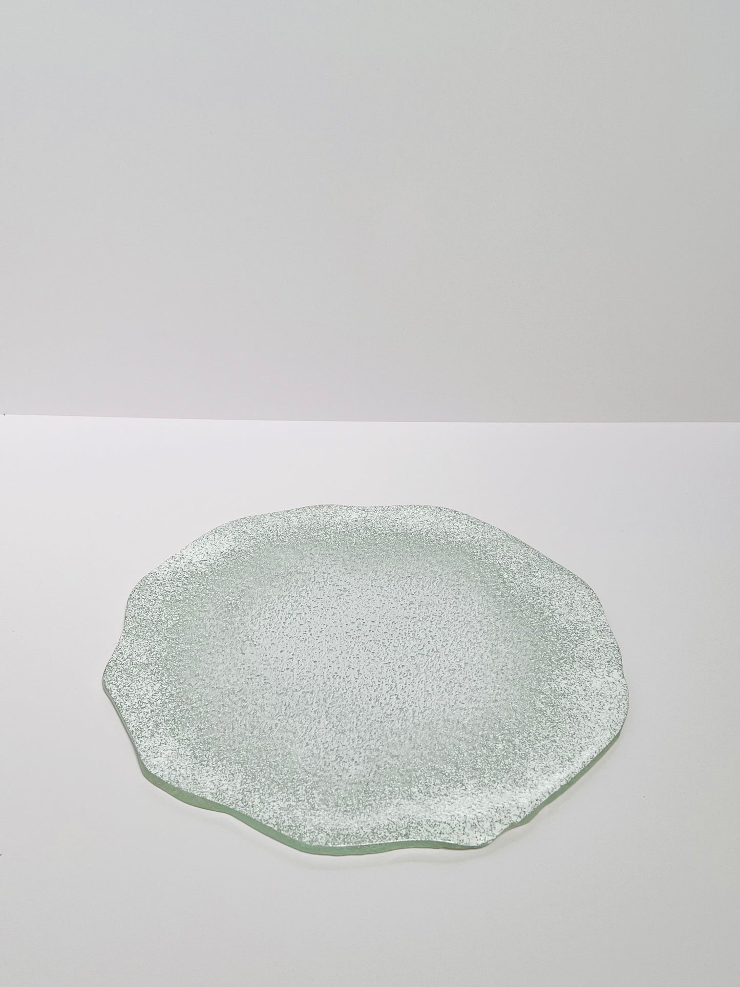 MEDUSA - Glass tray - white