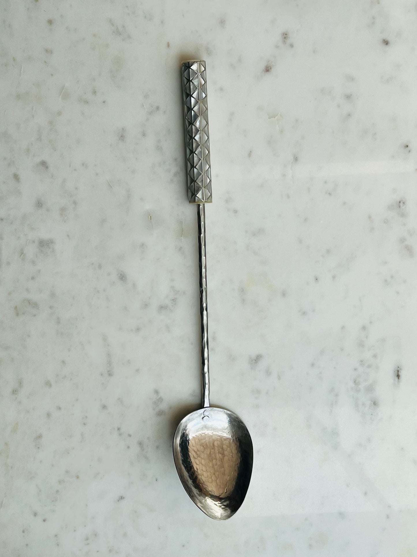 MAISON TARAZI - Mother Of Pearl serving spoon