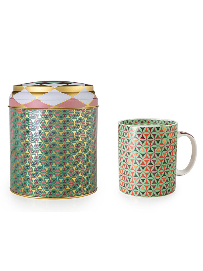 IMAGES D'ORIENT - Opera mug in a tin box