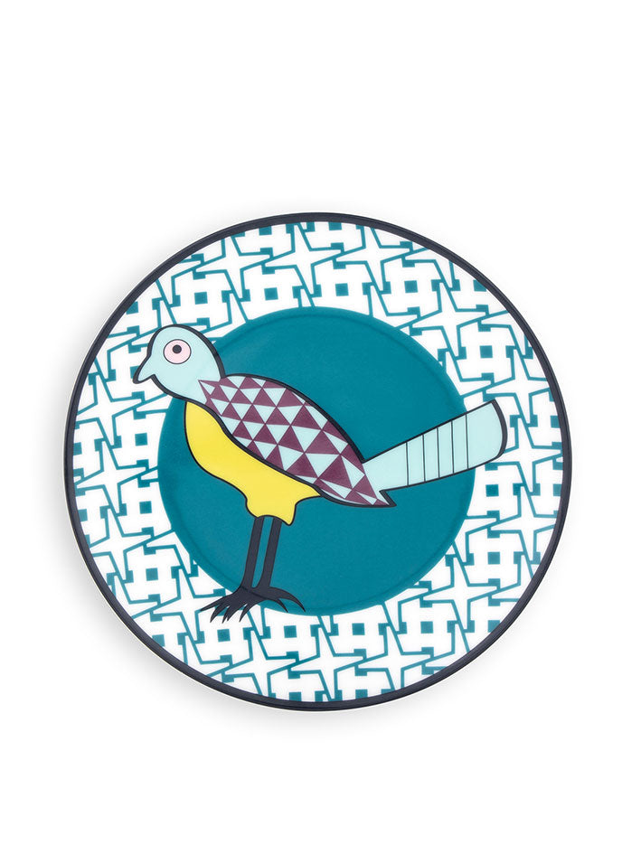 IMAGES D'ORIENT - Birds Of Paradise dessert plates (set of 4)
