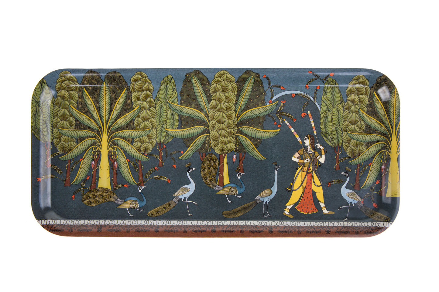 IMAGES D'ORIENT - Jangala tray - 32x15 cm