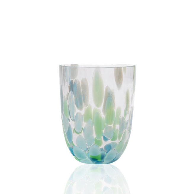 ANNA VON LIPA - Big Confetti tumbler - Pacific (set of 4)