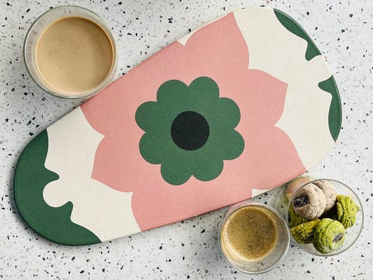 BLATT CHAYA - St Tropez Green oblong board