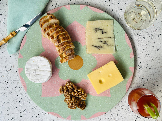 BLATT CHAYA - St. Tropez Pistachio round board