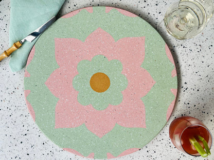 BLATT CHAYA - St. Tropez Pistachio round board