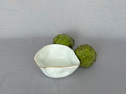 CERAMICS - Bowl - Golden rim