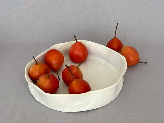 CERAMICS - Round platter - Shallow