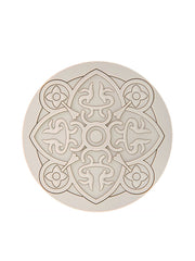 IMAGES D'ORIENT - Urban coaster set of 6 - Grege
