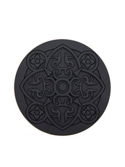 IMAGES D'ORIENT - Urban coaster set of 6 - Carbon