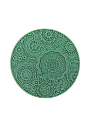 IMAGES D'ORIENT - Urban coaster set of 6 - Celadon