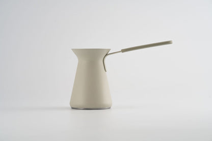 Modern Turkish coffee pot - White