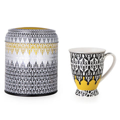 IMAGES D'ORIENT - Safra mug in a tin box