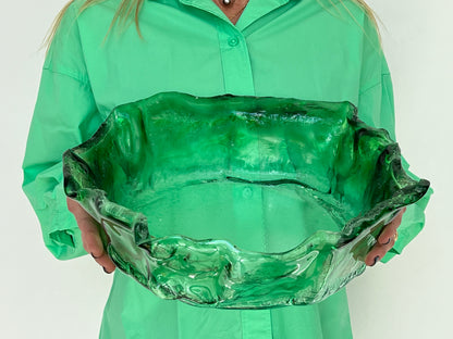 MEDUSA - Medium deep platter - Green
