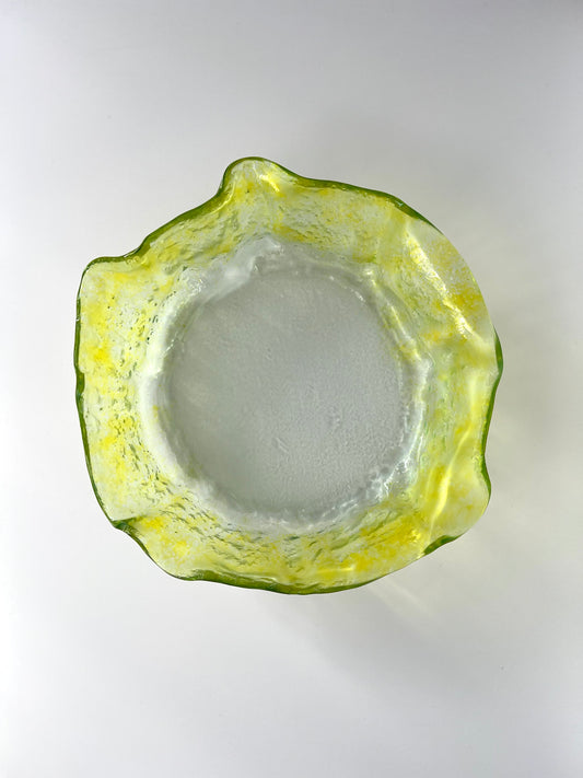 MEDUSA - Medium deep platter - Yellow