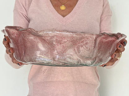 MEDUSA - Large deep platter - Pink