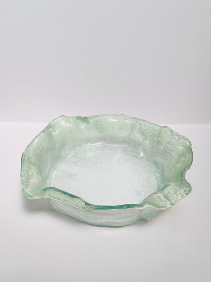 MEDUSA - Large deep platter - White