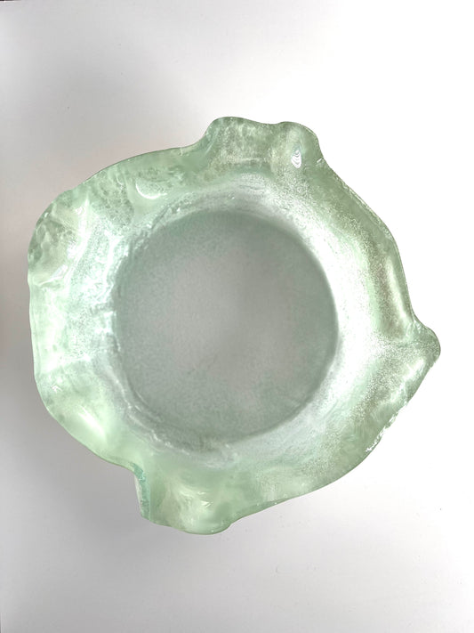 MEDUSA - Large deep platter - White