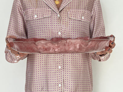 MEDUSA - Medium shallow platter - Pink