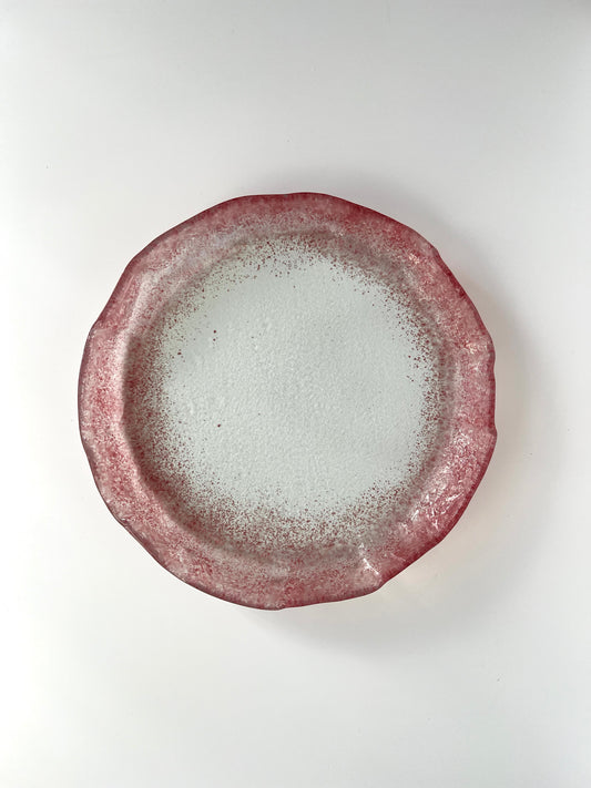 MEDUSA - Medium shallow platter - Pink