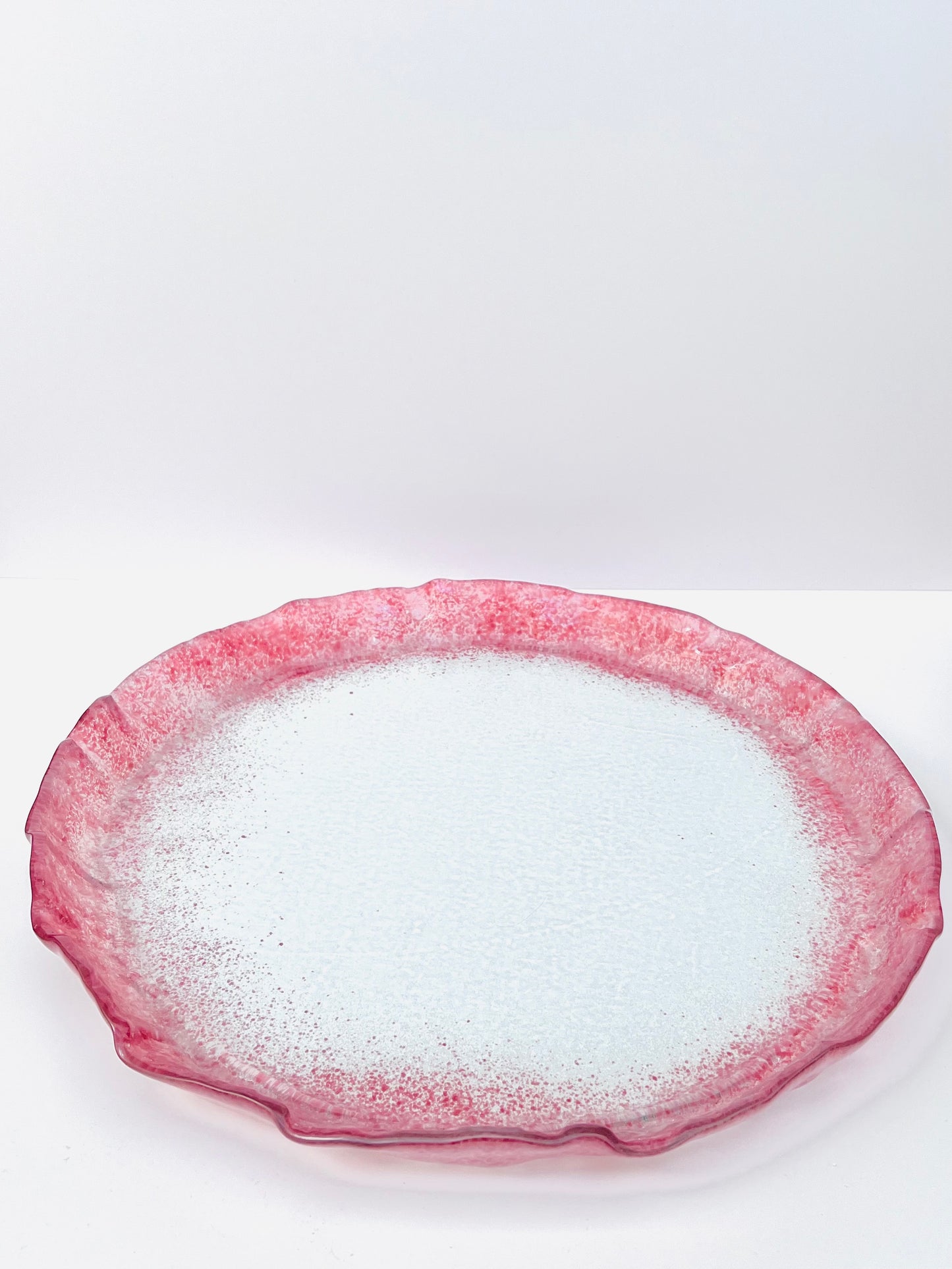 MEDUSA - Large shallow platter - Pink