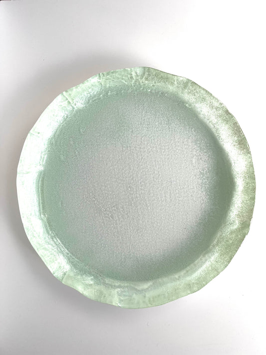 MEDUSA - Large shallow platter - White