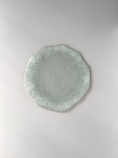 MEDUSA - Glass tray - white
