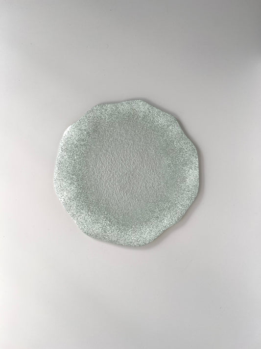 MEDUSA - Glass tray - white