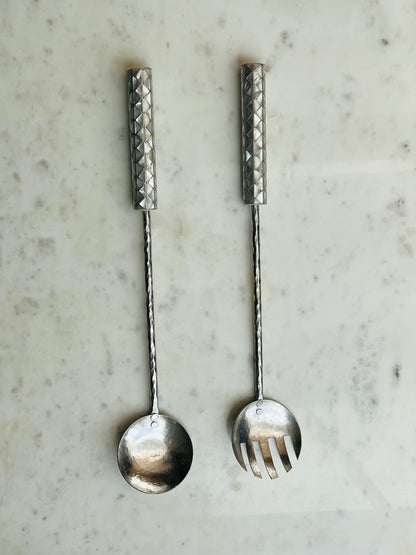 MAISON TARAZI - Mother Of Pearl salad servers