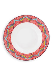 IMAGES D'ORIENT - Birds Of Paradise soup plates  (set of 4)